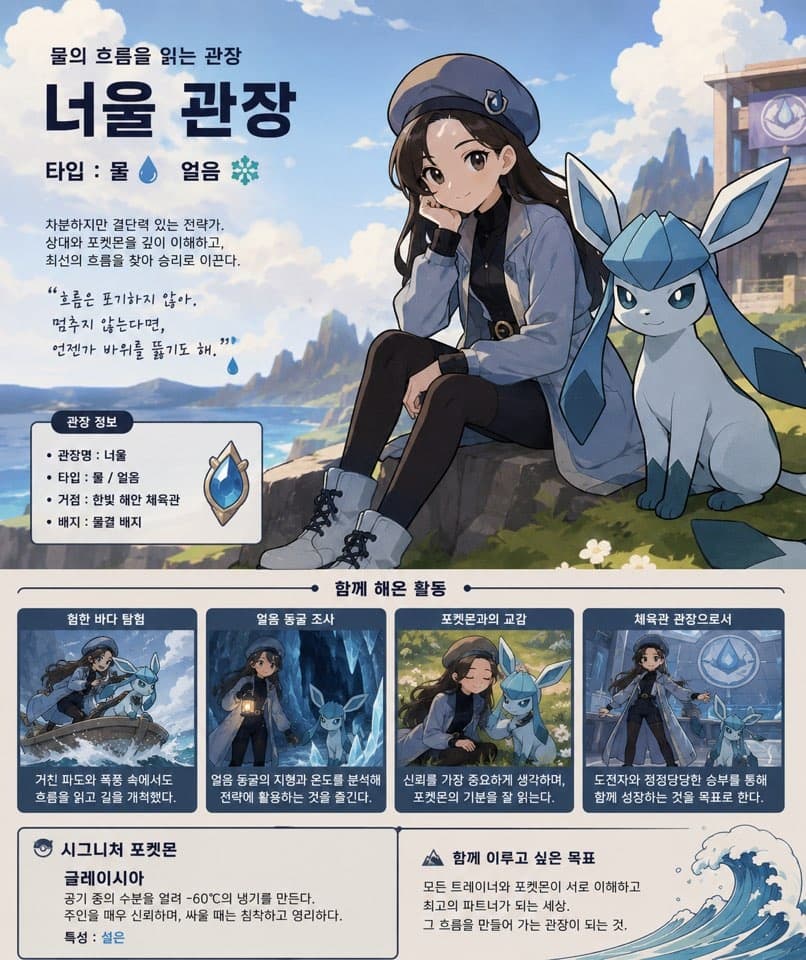 포켓몬 관장 타입 프롬프트 결과 2
