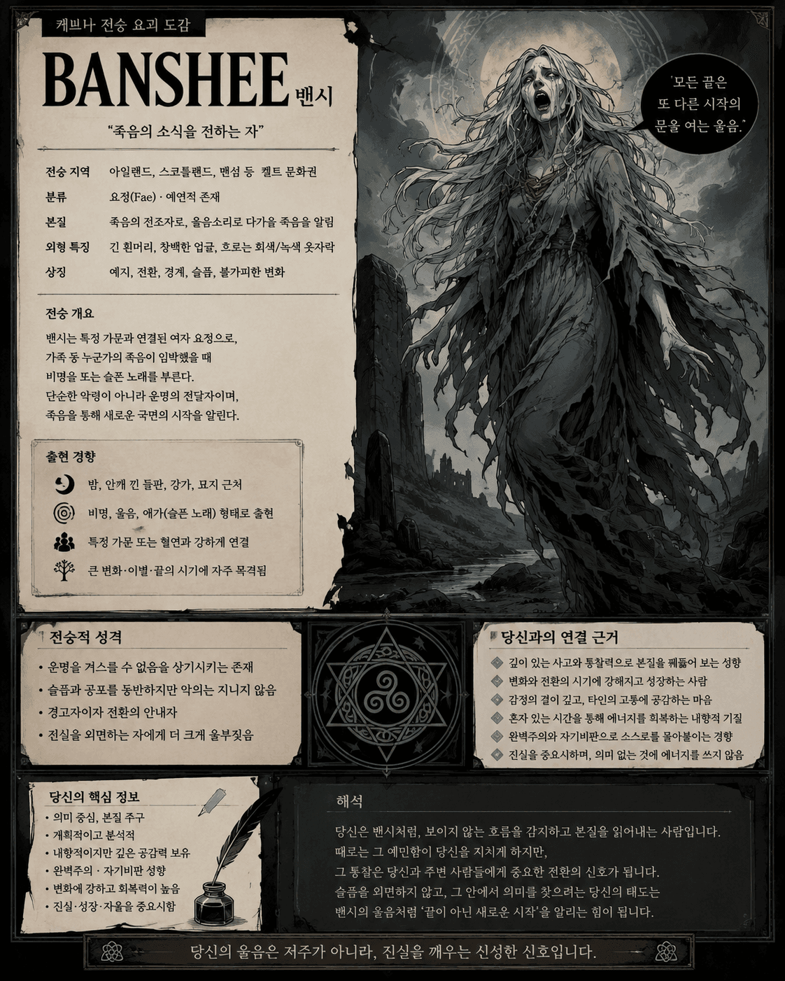 서양 요괴 생성 예시 1